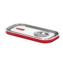 Couvercle Gastronorme GN 1/3 HENDI Kitchen Line avec bord silicone pour fermeture herm&eacute;tique - Hendi