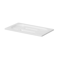 Couvercle Gastronorme GN 1/4 Blanc 265x162mm - Hendi