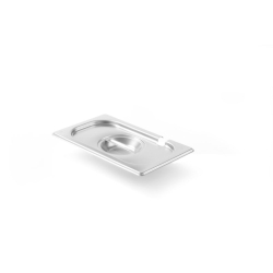Couvercle Gastronorme GN 1/4 Kitchen Line avec encoche louche 265x162mm - Hendi
