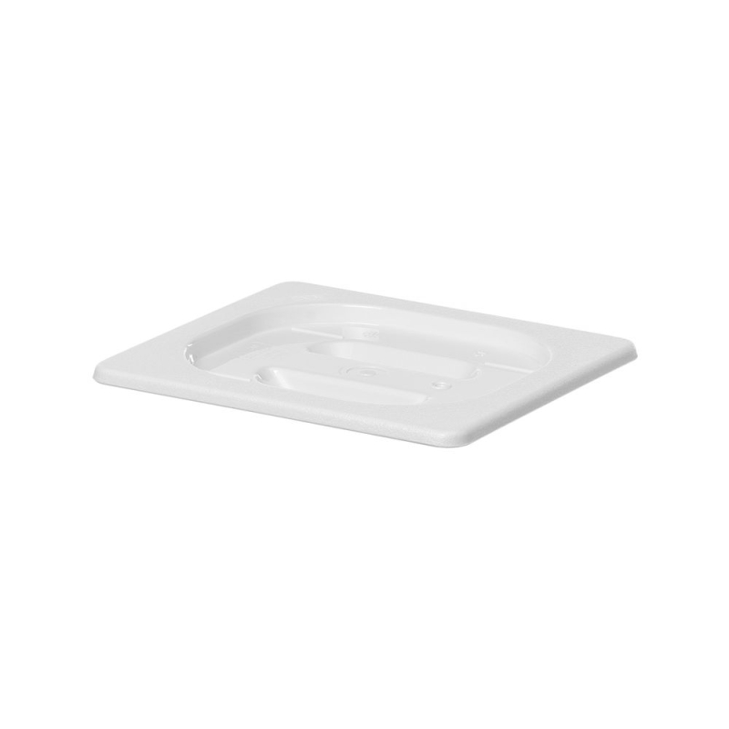 Couvercle Gastronorme GN 1/6 Blanc, 176x162mm, Qualit&eacute; Professionnelle - Hendi