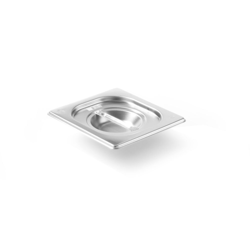 Couvercle Gastronorme GN 1/6 Inox Kitchen Line R&eacute;sistance Thermique (-40&deg;C &agrave; 300&deg;C) Lave-vaisselle - Hendi