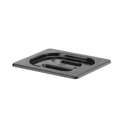 Couvercle Gastronorme GN 1/6 Noir 176x162mm - Hendi