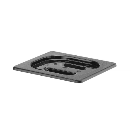 Couvercle Gastronorme GN 1/6 Noir 176x162mm - Hendi