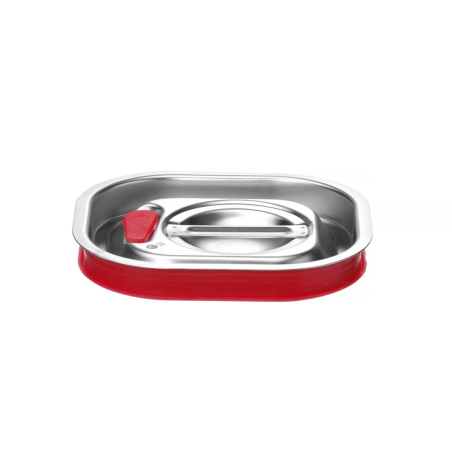 Couvercle Gastronorme GN 1/6 Professionnel, Bord Silicone, Fermeture Herm&eacute;tique pour Bacs Profonds - Hendi