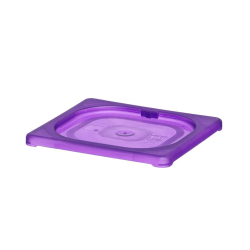 Couvercle Gastronorme GN 1/6 Violet Polypropyl&egrave;ne 176x162mm - Hendi