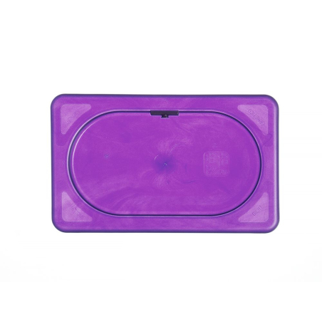 Couvercle Gastronorme GN 1/9 Polypropyl&egrave;ne Violet 176x108mm - Hendi