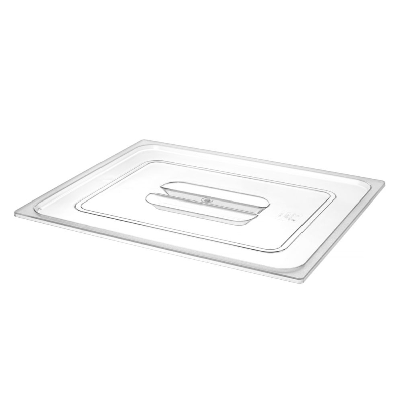 Couvercle Gastronorme GN 2/1 Transparent 650x530mm en Polycarbonate - Hendi