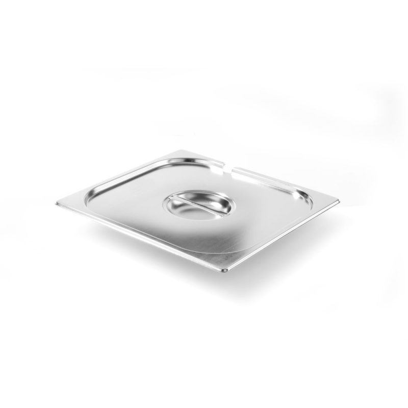Couvercle Gastronorme GN 2/3 Kitchen Line avec encoche louche 354x325mm - Hendi