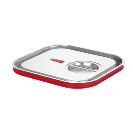 Couvercle Gastronorme Silicone GN 2/3 354x325mm Kitchen Line - Hendi