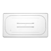 Couvercle Gastronorme Transparent GN 1/3 Sans Encoche 325x176mm - Hendi