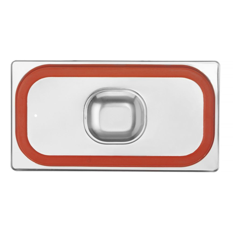 Couvercle GN 1/3 Profi Line herm&eacute;tique avec bord silicone 325x176mm - Hendi