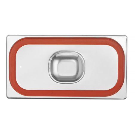 Couvercle GN 1/3 Profi Line herm&eacute;tique avec bord silicone 325x176mm - Hendi