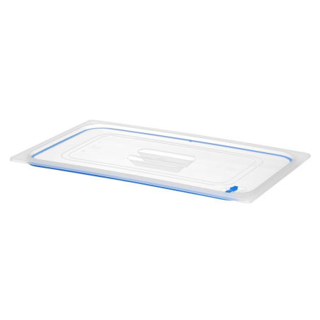 Couvercle Herm&eacute;tique GN 1/1 Polypropyl&egrave;ne Transparent pour Bac Gastro - Hendi