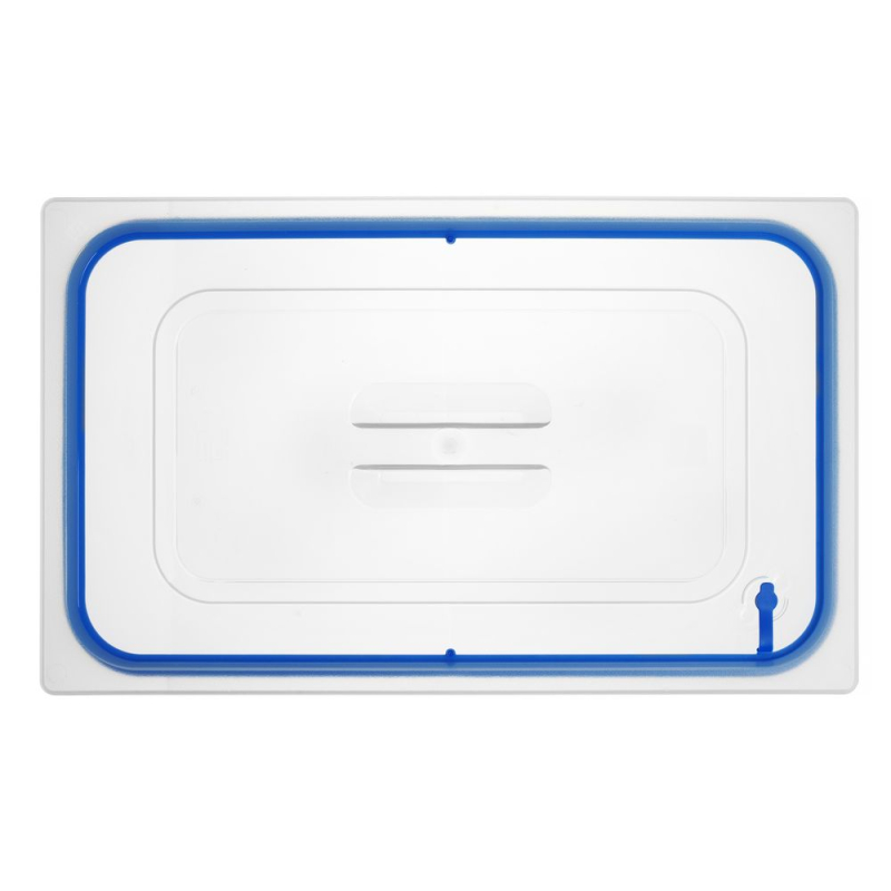 Couvercle Herm&eacute;tique GN 1/1 Polypropyl&egrave;ne Transparent pour Bac Gastro - Hendi