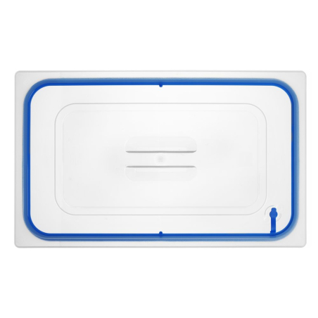 Couvercle Herm&eacute;tique GN 1/1 Polypropyl&egrave;ne Transparent pour Bac Gastro - Hendi