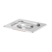 Couvercle herm&eacute;tique GN 1/6 Profi Line avec bord en silicone 176x162mm - Hendi