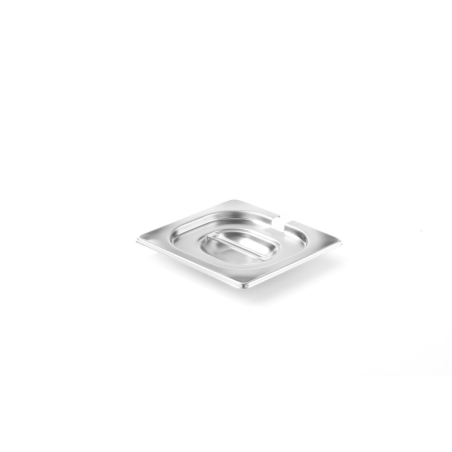 Couvercle Profi Line GN 1/6 avec encoche louche 176x162mm - Hendi