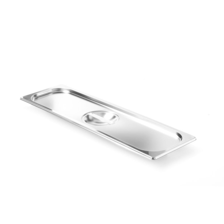 Couvercle Profi Line pour Bac GN 2/4 Acier Inox 530x162mm - Hendi