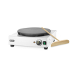 Cr&ecirc;pi&egrave;re Professionnelle 3000W, Plaque Fonte &Oslash;400mm, 50-300&deg;C - Hendi