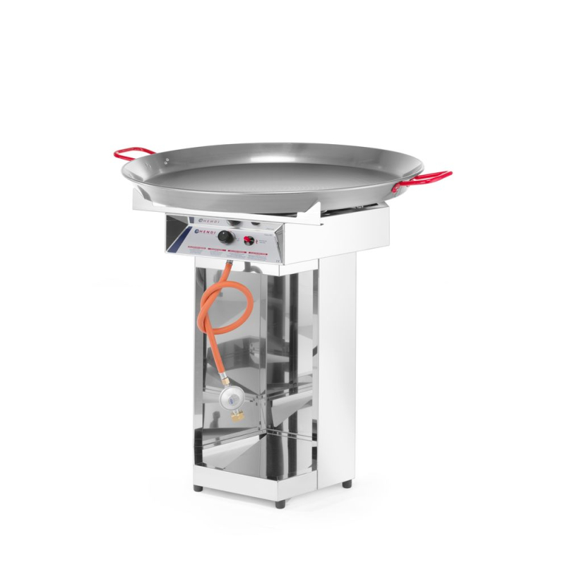 Cr&ecirc;pi&egrave;re Professionnelle &agrave; Gaz Fiesta 800, 7kW, &Oslash; 800mm - Hendi
