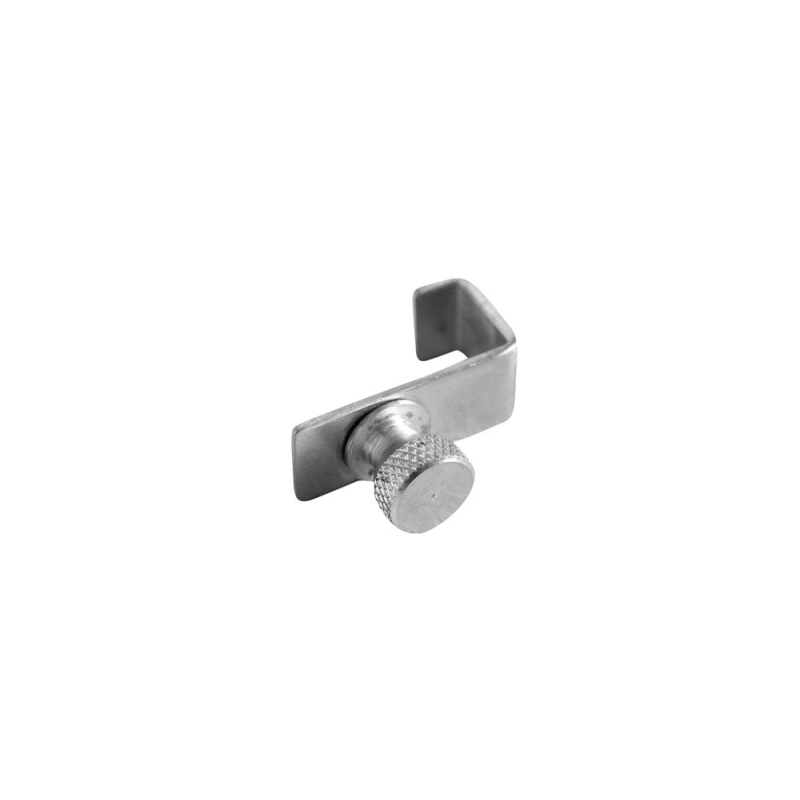 Crochet d'Extension Rayonnage de Stockage Aluminium, 15x42x(H)42mm - Hendi
