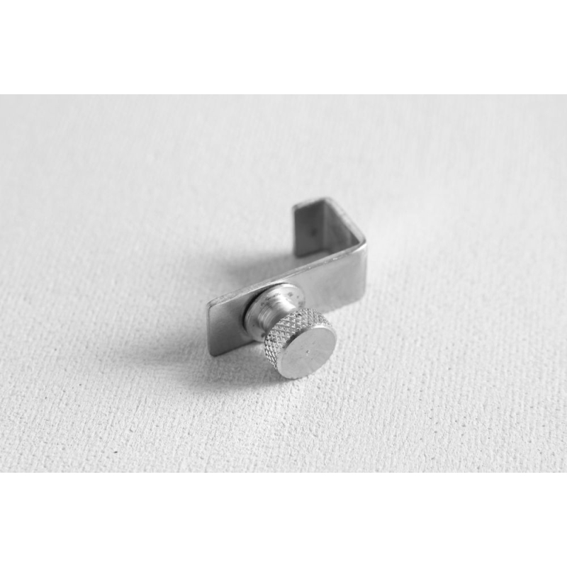 Crochet d'Extension Rayonnage de Stockage Aluminium, 15x42x(H)42mm - Hendi