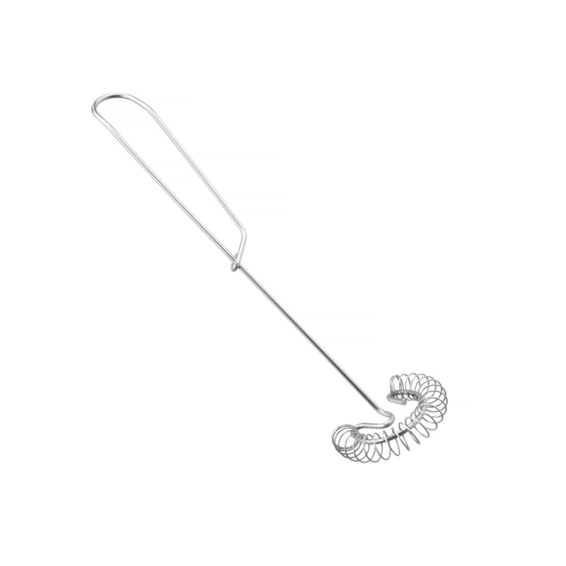 Crochet Spirale Professionnel Inox 280mm - Hendi