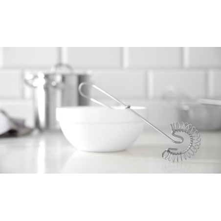 Crochet Spirale Professionnel Inox 280mm - Hendi