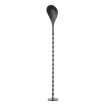 Cuill&egrave;re &agrave; cocktail avec pilon BarUp, Noir, 280x35mm - Hendi