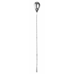 Cuill&egrave;re &agrave; cocktail BarUp 385x35mm, acier inoxydable, compatible lave-vaisselle - Hendi
