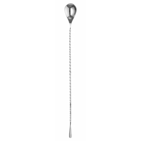 Cuill&egrave;re &agrave; cocktail BarUp 385x35mm, acier inoxydable, compatible lave-vaisselle - Hendi