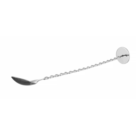 Cuill&egrave;re &agrave; cocktail BarUp avec pilon en acier inoxydable pour mixologie - Hendi