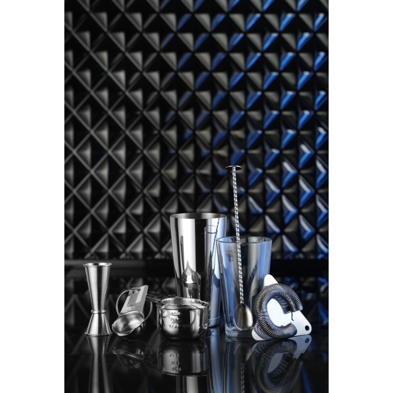 Cuill&egrave;re &agrave; cocktail BarUp avec pilon en acier inoxydable pour mixologie - Hendi