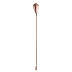 Cuill&egrave;re &agrave; Cocktail en Cuivre Poli, 385x35mm, BarUp - Hendi