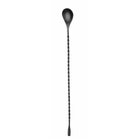 Cuill&egrave;re &agrave; cocktail professionnelle BarUp, Noir, 385x35mm - Hendi