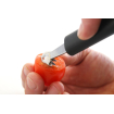 Cuill&egrave;re &agrave; Melon Dentel&eacute;e Noire 150mm, Outil Professionnel - Hendi