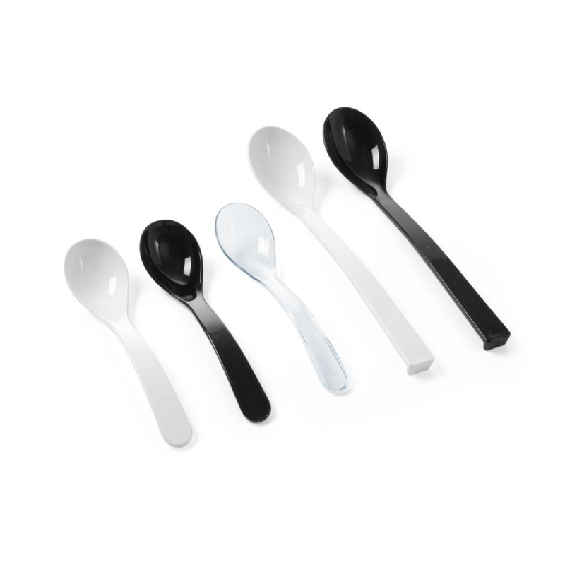 Cuill&egrave;re &agrave; salade professionnelle Blanche 0,03L (235x55mm) - Hendi