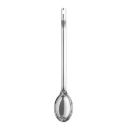 Cuill&egrave;re &agrave; sauce pizza Inox AISI 304, manche coud&eacute;, dosage facile - Hendi