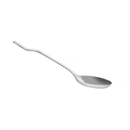 Cuill&egrave;re &agrave; sauce pizza professionnelle en inox AISI 304, manche coud&eacute;, 0,05L - Hendi