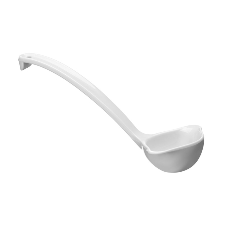 Cuill&egrave;re &agrave; sauce professionnelle 0,03L Ivoire 180x70mm - Hendi