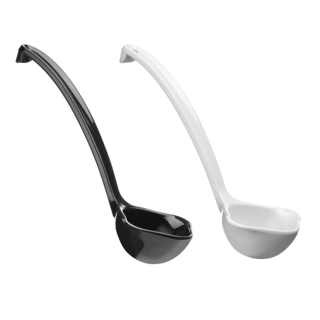 Cuill&egrave;re &agrave; sauce professionnelle 0,03L Ivoire 180x70mm - Hendi