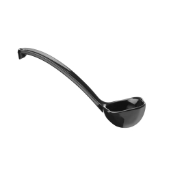 Cuill&egrave;re &agrave; sauce professionnelle, 0,03L, couleur noir, 180x70mm - Hendi