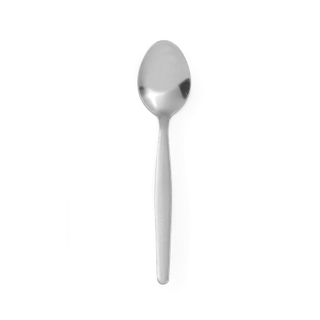 Cuill&egrave;re &agrave; Th&eacute;/Caf&eacute; Budget Line Inox, Lot de 24, Longueur 136mm - Hendi
