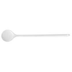Cuill&egrave;re de Service Blanche PBT Durable, R&eacute;sistante Haute Temp&eacute;rature - Hendi