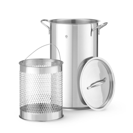 Cuiseur Vapeur XL Polyvalent pour Asperges et P&acirc;tes 5.5L - Hendi