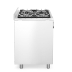 Cuisini&egrave;re &agrave; gaz 5 feux avec four &eacute;lectrique et gril professionnel - Hendi