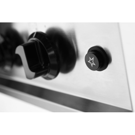 Cuisini&egrave;re &agrave; Gaz Professionnelle 5 Feux Ch&acirc;ssis Ouvert 14,3kW Kitchen Line - Hendi