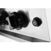 Cuisini&egrave;re &agrave; Gaz Professionnelle 5 Feux Ch&acirc;ssis Ouvert 14,3kW Kitchen Line - Hendi