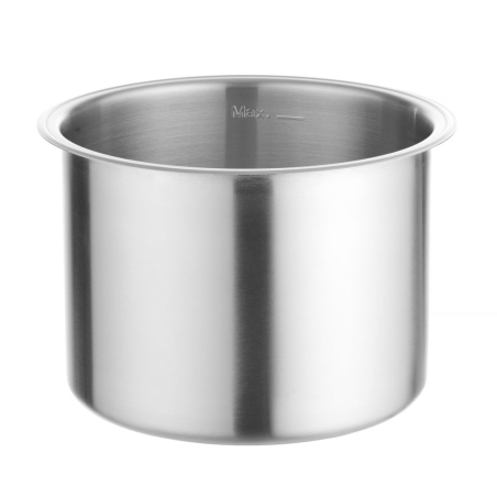 Cuve en Acier Inoxydable pour Marmite &agrave; Soupe &Eacute;lectrique 8L, ⌀280x200mm - Hendi