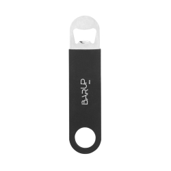 D&eacute;capsuleur BarUp Professionnel Noir, 180x40mm, Poign&eacute;e Silicone Antid&eacute;rapante - Hendi